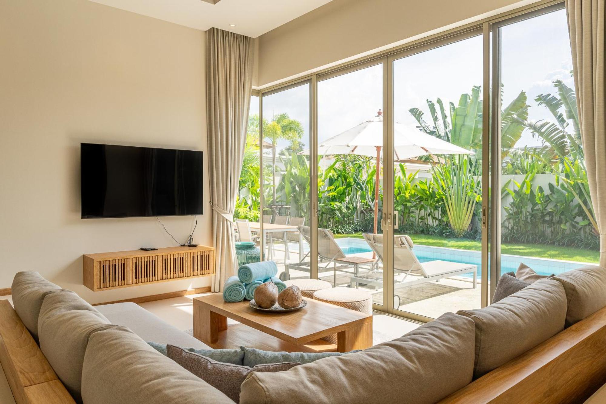 Trichada Breeze 3Br Stylish Villa, 15 Min To Layan Beach 타랑 외부 사진